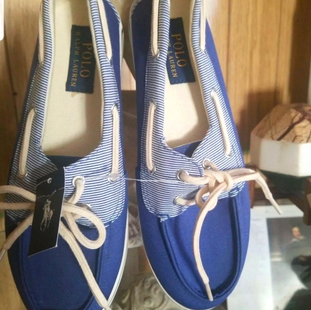 POLO RALPH LAUREN Deck boat shoes Sz. 7.5